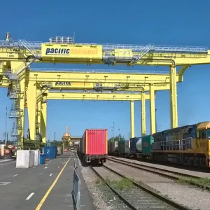 Konecranes rail mounted gantry crane